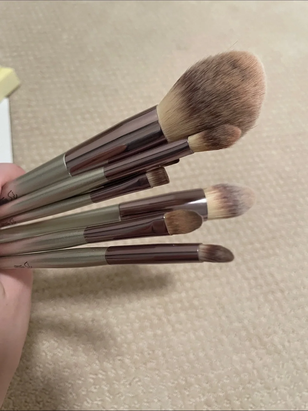 🖤5/$25 Silver Handle Makeup Brush Set - 8 Piece